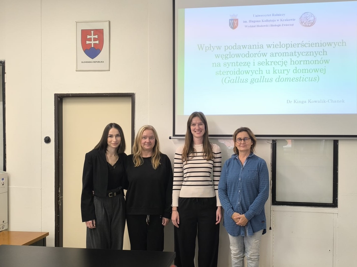 Výberová prednáška na Ústave aplikovanej biológie